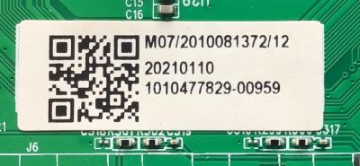KIT DE TARJETAS PARA TV JVC MAIN MS16010-ZC01-01 / KB6160A / 2E01413C0 / E503744 / FUENTE TV6505-ZC02-01 / E168066 / KB-5150 / T-CON CCPD_80PIN_GOA_UHD_MU / KB6160A / 2E03562A0 / E503744 / PANEL CC580PV7D / MODELO LT-58MAW705 - Imagen 4
